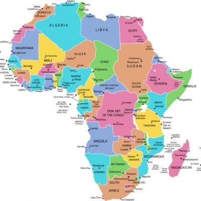 Carte afrique