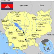 Carte cambodge plan